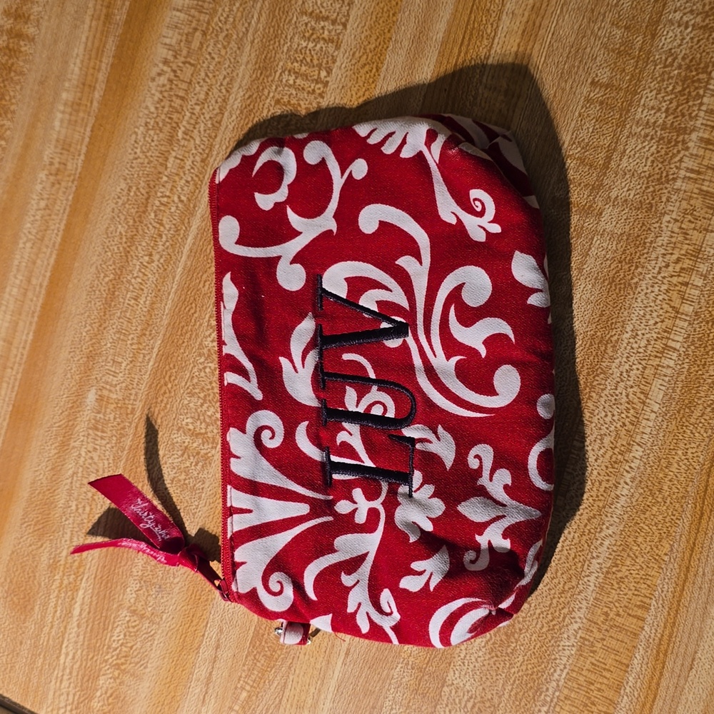 Thirty one mini zipper pouch red Parisian Pop